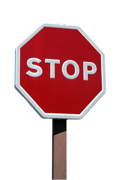 Realistic stop sign — Stock Photo, Image