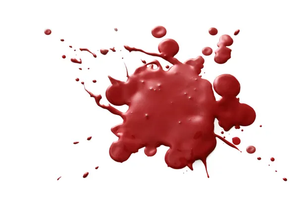 Schizzi di sangue — Foto Stock