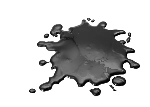 Derrame de óleo — Fotografia de Stock