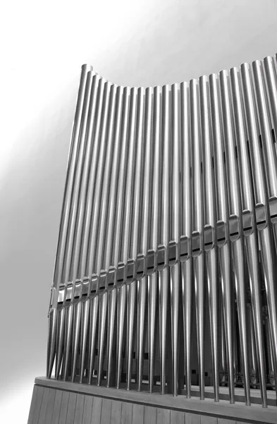 Tuyaux d'orgue vertical — Photo