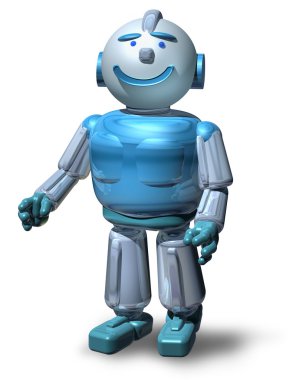 Friendly Robot clipart