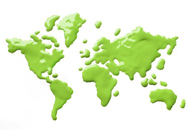 Paint the world green clipart