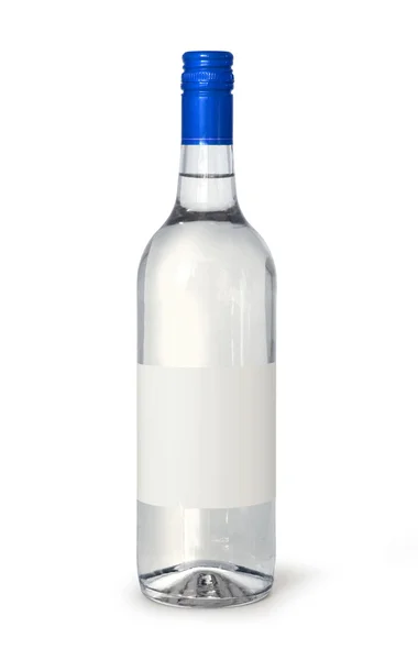 Blank spirits bottle — Stock Photo, Image