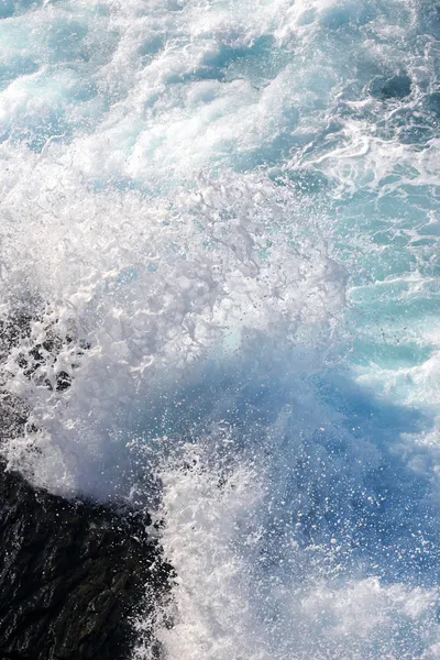 Friss kék fehér surf — Stock Fotó