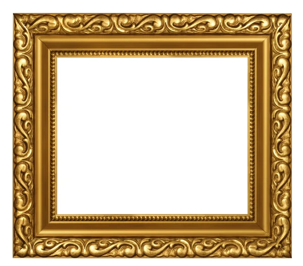 Zdobené zlatem pozlacené rám — Stock fotografie