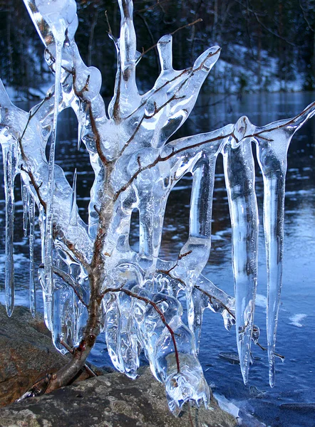 Ice cold blue — Stock Photo, Image