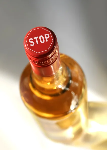 Abbahagyni az ivást — Stock Fotó