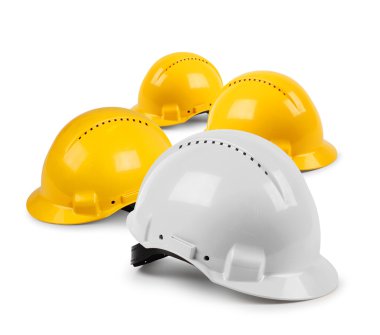 Four hard hat team clipart