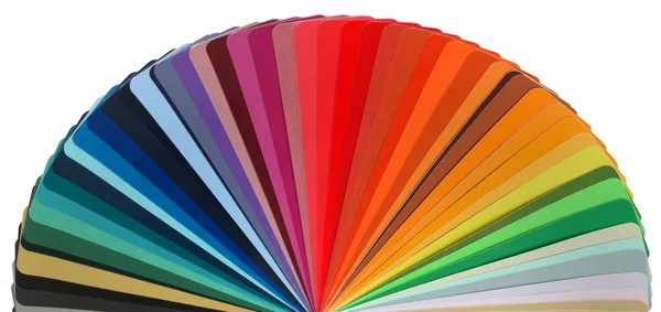 Przewodnik kolorów tęczy — Zdjęcie stockowe