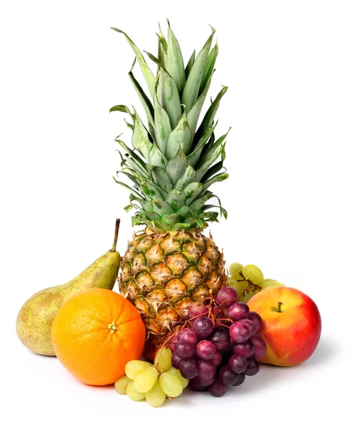Frische tropische Früchte isoliert — Stockfoto