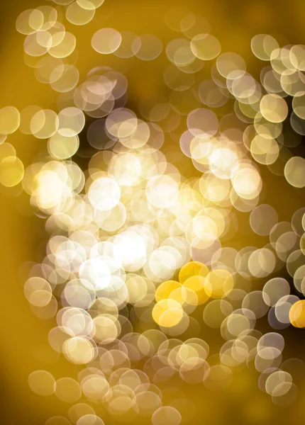 Gouden bokeh lichteffect — Stockfoto