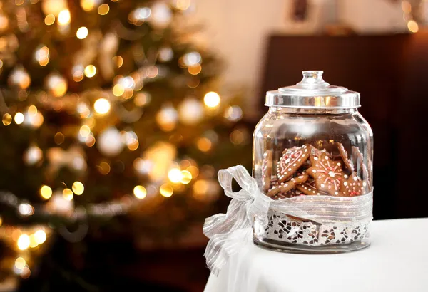 Panes de jengibre caseros de Navidad —  Fotos de Stock