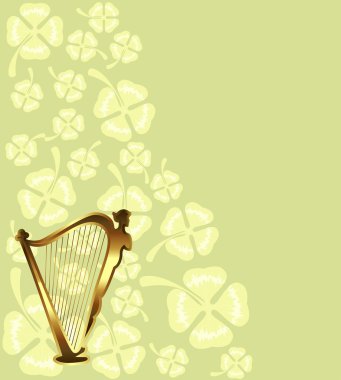 Background for St. Patrick's Days clipart
