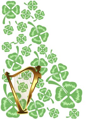 Background for St. Patrick's Days clipart