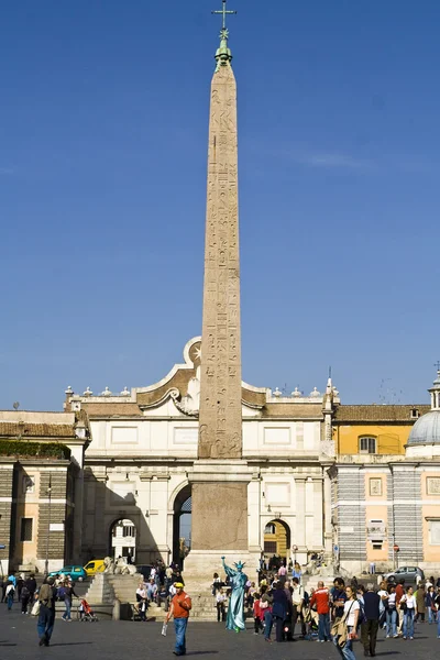 Piazza del Popola — Stockfoto
