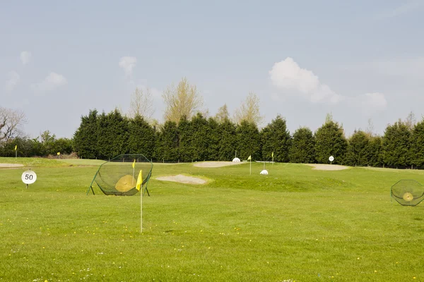 Golf practice range — Stock Photo, Image