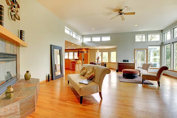 Fantastic modern living room home interior. — Stock Photo, Image