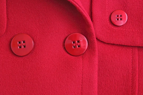 stock image Red coat closeup