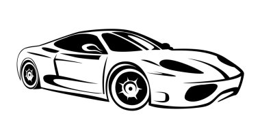 Race car clipart