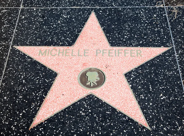 Michelle pfeiffer hollywood αστέρι — Φωτογραφία Αρχείου