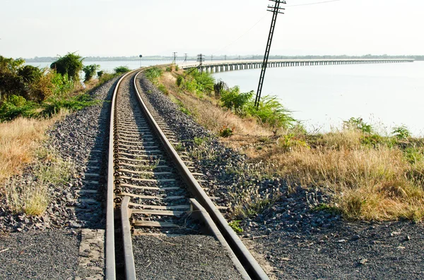 Ferrocarril. — Foto de Stock