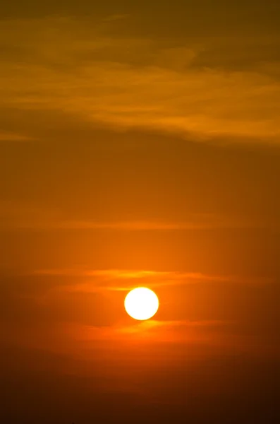 Pôr do sol. — Fotografia de Stock