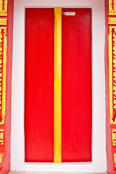 Двери храма Таиланда . — стоковое фото