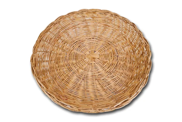 Basket isolated on the white. — Stockfoto