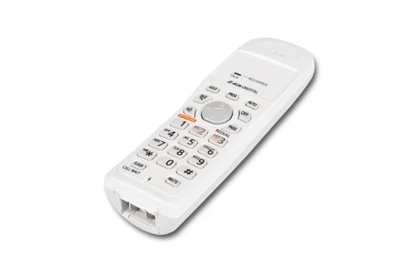 Telefon izolovaných na bílém. — Stock fotografie