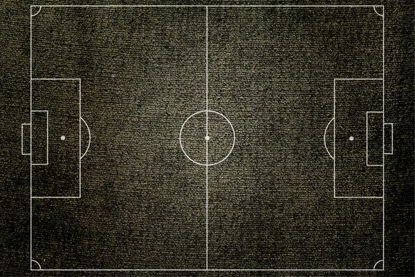 Textura del campo de fútbol con tela vieja . —  Fotos de Stock