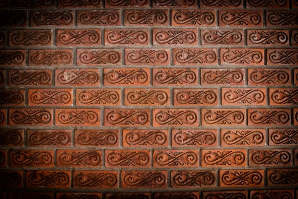Vecchio mattone parete texture sfondo. — Foto Stock