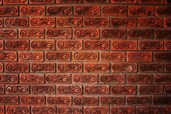 Oude baksteen muur textuur achtergrond. — Stockfoto