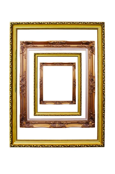 Many Photo frames isolated. — Stock Photo, Image