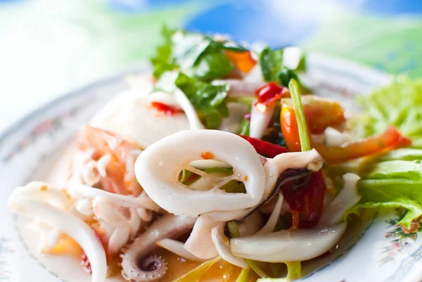 Tailandês Yum frutos do mar . — Fotografia de Stock
