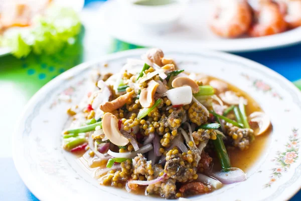 Tailandês Yum frutos do mar . — Fotografia de Stock