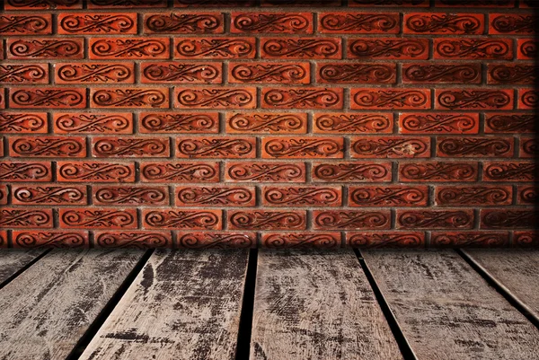 오래 된 벽돌 벽 구조 배경. — 스톡 사진