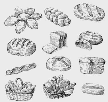 vector bakery seamless clipart