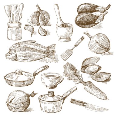 Food background clipart