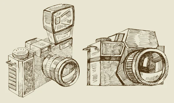 Kameras — Stockvektor
