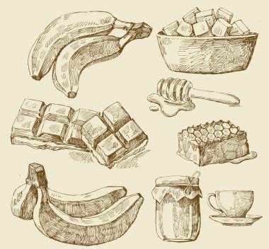 food set clipart