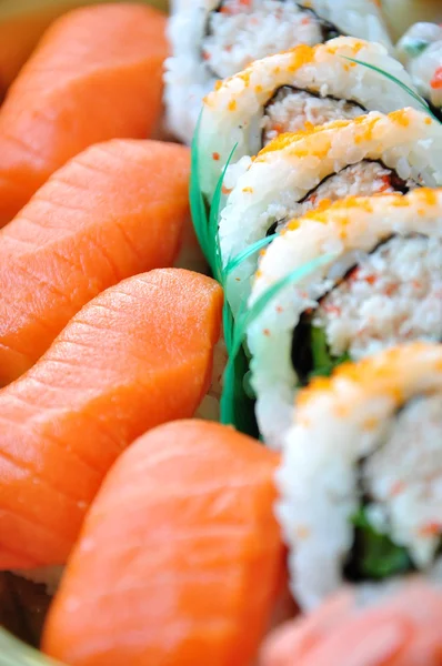 Stock image Big colorful sushi set