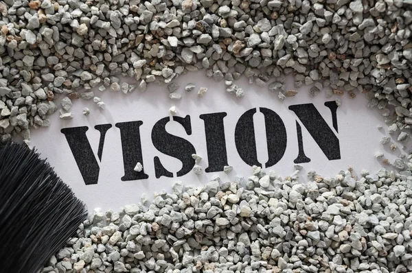 Vision -- Hazine Kelime Serisi — Stok fotoğraf