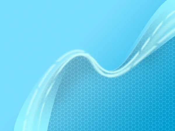 Abstract blue wave background — Stock Photo, Image