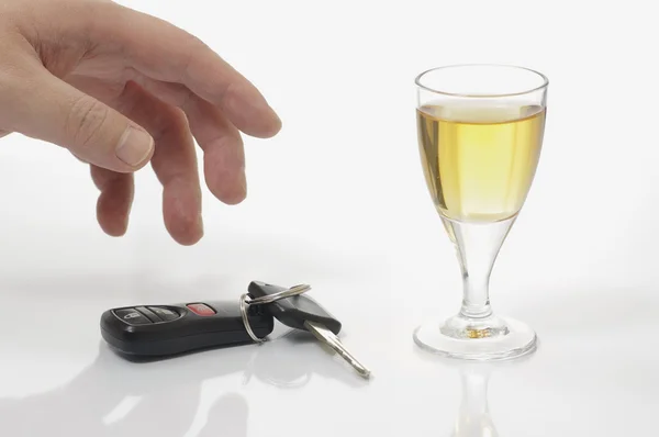 Abstract don't drink and drive — Stock Photo, Image
