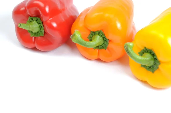 Fresh colorful bell peppers — Stock Photo, Image