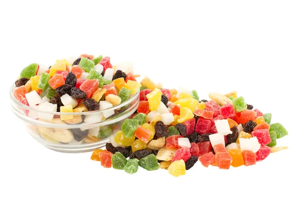 Mixed dried fruits — Stock Photo, Image