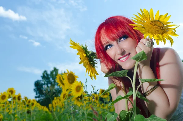 stock image Feminine expression