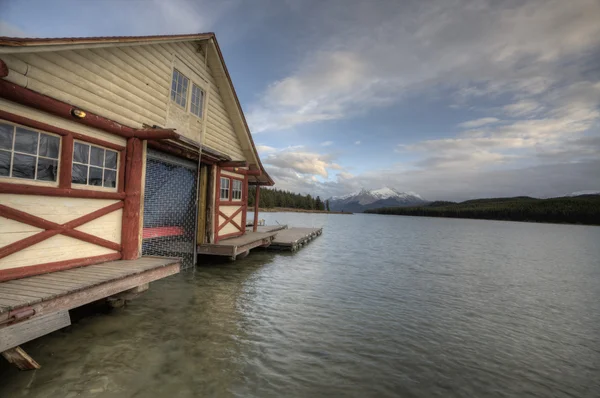 Maligne lake jasper (Alberta) — Photo