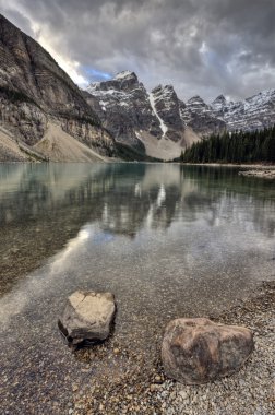 morraine Gölü alberta