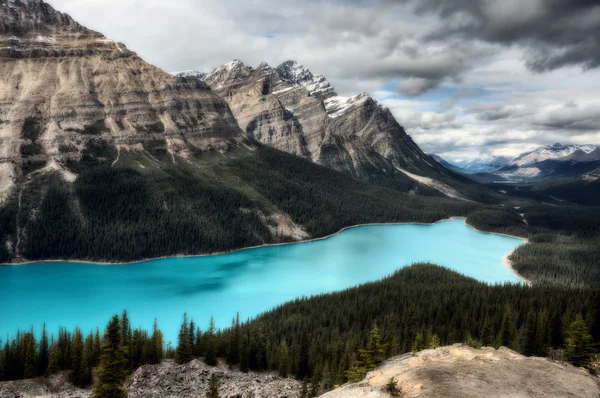 Peyto Lake Alberta Canada — Stockfoto